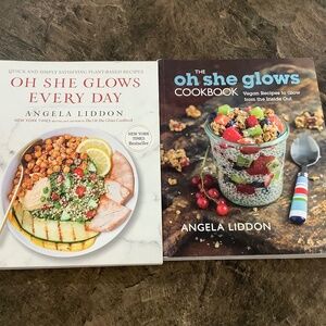 Oh she glows cookbook SET OF TWO